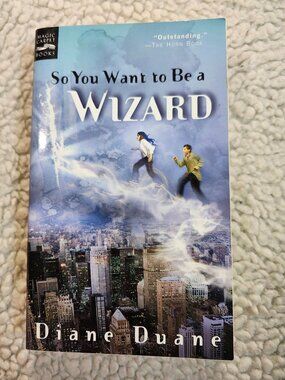 Diane Duane So You Want to Be a Wizard Paperback Magic Carpet Books Book 1 2001